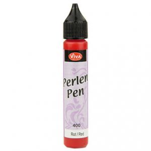 Perły w płynie Viva Decor 28ml, Czerwone 400